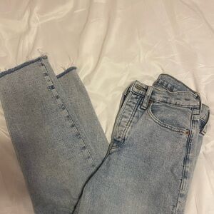 Old Navy Light Blue Straight Leg Jeans